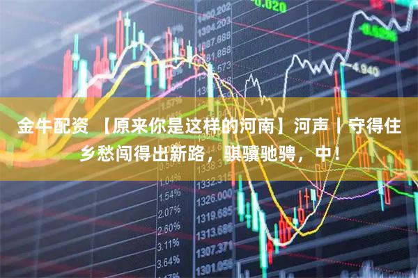 金牛配资 【原来你是这样的河南】河声丨守得住乡愁闯得出新路，骐骥驰骋，中！